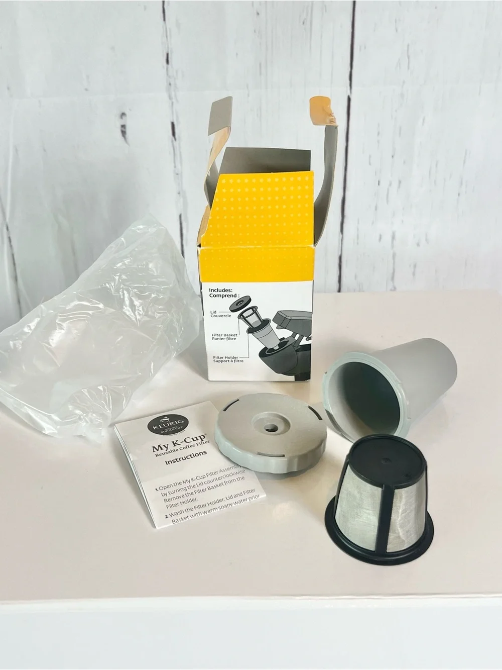 Keurig My K-Cup Reusable Coffee Filter Set of Two different styles New in Box